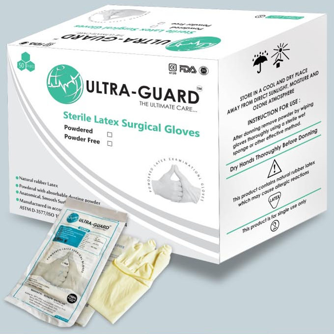 SURGICAL GLOVES (Powdered)